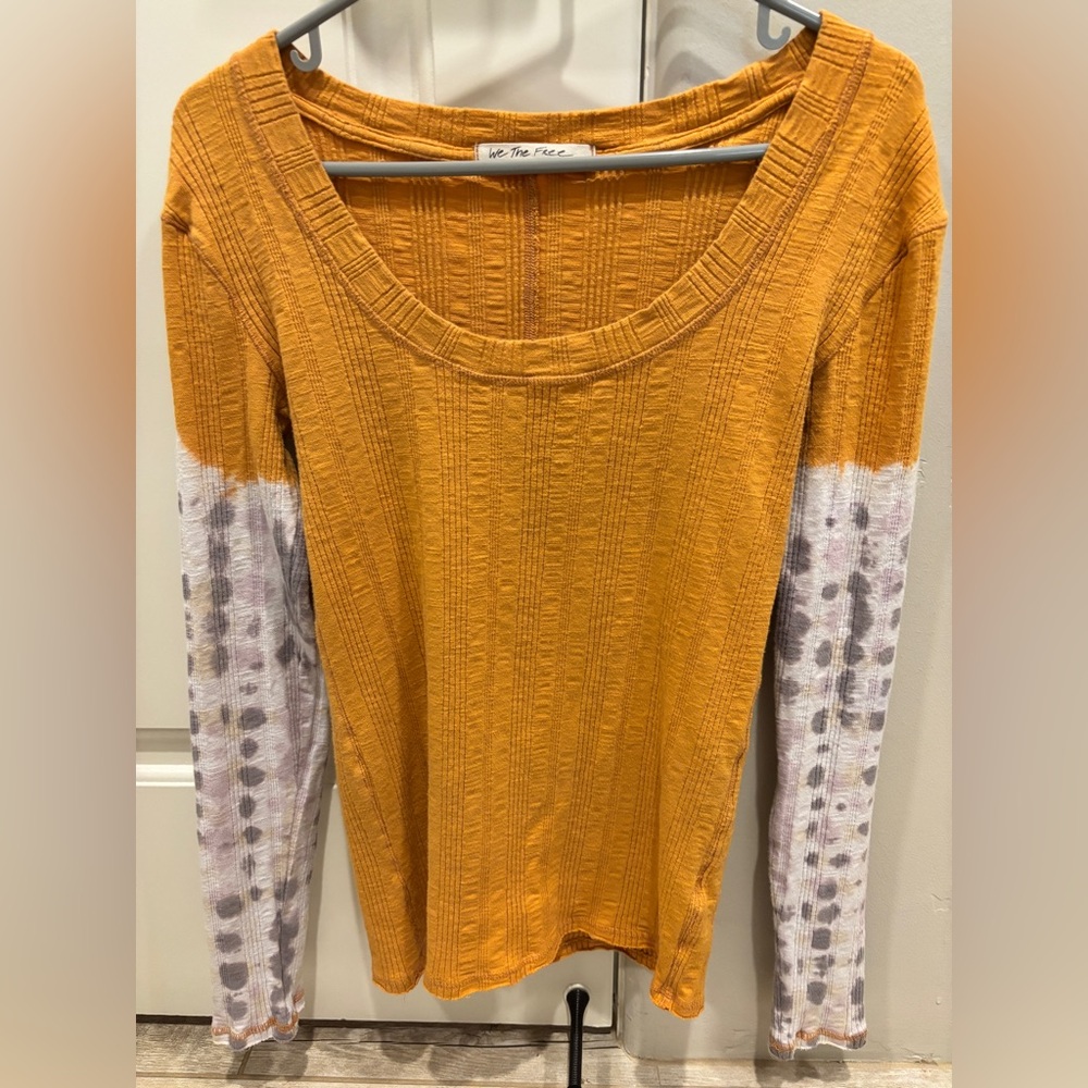Free People We The Free Big Sur Tie-Dye Top - Picture 3 of 5